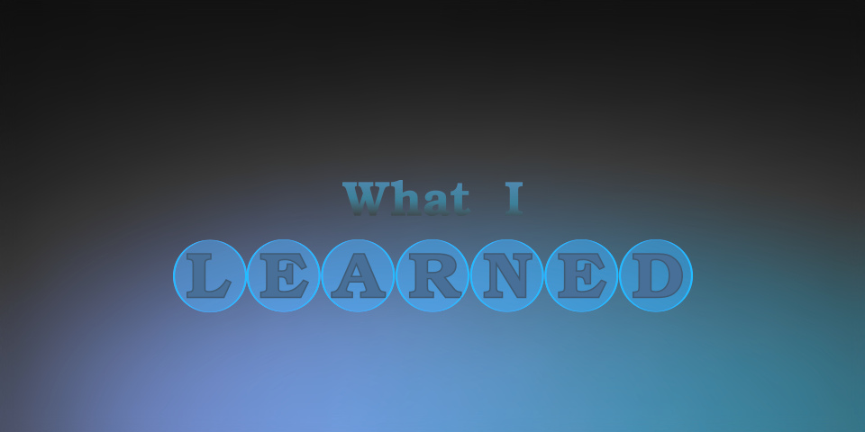 Cover image for What I learned new this week (week 14)